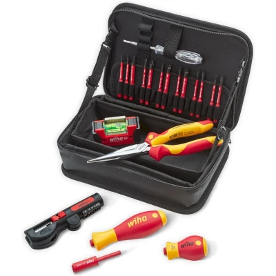 Afbeelding van Wiha Elektriciens Set Gereedschapset incl. multifunctioneel etui 930050402 45418