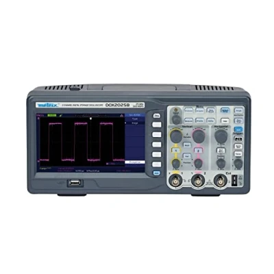 Afbeelding van Metrix DOX2025B Digitale oscilloscoop 20 MHz 2 kanaals 50 GSa/s 32 kpts 8 Bit Digitaal geheugen (DSO) 1 stuk(s)