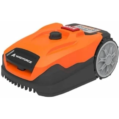 Afbeelding van Yard Force XPower 400 Robotgrasmaaier 400m² Bluetooth en App besturing Regensensor 40% Helling 20V Li Ionen Accu Zwart/Oranje Yardforce Robotmaaiers Grasmaaier