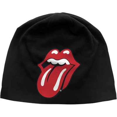 Afbeelding van The Rolling Stones Beanie Muts Tongue Zwart
