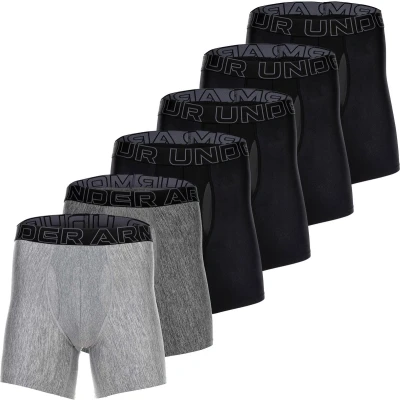 Afbeelding van Under Armour Boxershorts UA PERFORMANCE TECH SOLID 6 IN 6PK Set van