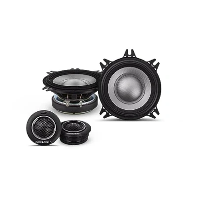 Afbeelding van Alpine S2 S40C Hi Res Audio luidspreker set 10 cm 2 weg compo 45 watts RMS