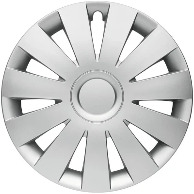 Afbeelding van Albrecht 16 inch zilver wieldoppen voor stalen velgen Sierwieldoppen Strike an hoogwaardig kunststof met gelaagde coating Duurzame in originele verpakking Made the EU