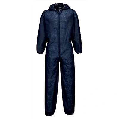 Afbeelding van Wegwerpoverall blauw Maat L 3 stuks.