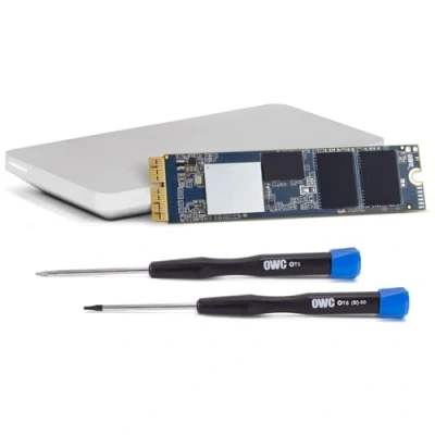 Afbeelding van OWC 1,0 TB Aura Pro X2 NVMe SSD upgrade oplossing voor MacBook met Retina Display (Late 2013 Mid 2015) en Air (Mid 2017)