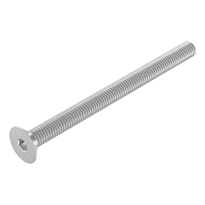 Afbeelding van SECCARO verzonken schroef M6 x 80 mm, roestvast staal V2A VA A2, DIN 7991 / ISO 10642, binnenzeskant, 20 stuks