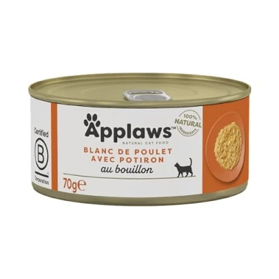 Afbeelding van Applaws Cat Chicken Breast &amp; Pumpkin 24 x 70 g
