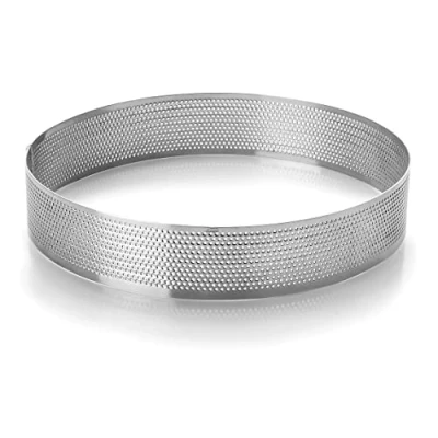 Afbeelding van Lacor_68536 RONDE HOEPVORM PERFOR.D.,16 x 16 2 cm,Zilver