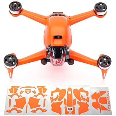 Afbeelding van Wrapgrade Main Unit Skin compatibel met DJI FPV (NEON ORANGE)