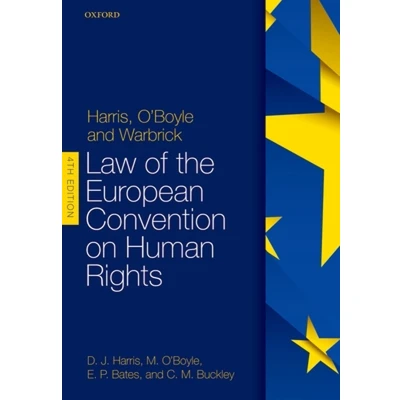 Afbeelding van HARRIS,O&#039;BOYLE &amp; WARBR LAW OF ECHR 4E P