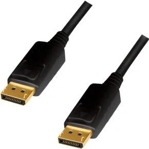 Afbeelding van LogiLink CD0101 DisplayPort kabel 2 m Zwart