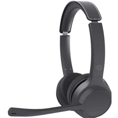 Afbeelding van Conceptronic POLONA04B hoofdtelefoon/headset Bedraad en draadloos Hoofdband Oproepen/muziek USB Type C Bluetooth Zwart