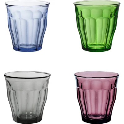 Afbeelding van Duralex Tumbler Picardie Assorti 4 stuks