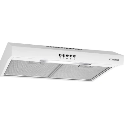 Afbeelding van Concept OPP1250WH afzuigkap Muurmontage Wit 136 m3/uur D