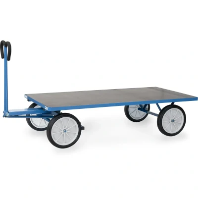 Afbeelding van Fetra 6406V Trekkar Staal Poedercoating Laadvermogen (max.): 1250 kg Materiaal banden=Massief rubber