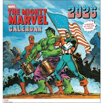 Afbeelding van Mighty Marvel 2026 Wall Calendar: A Reissue of the 1976 Classic
