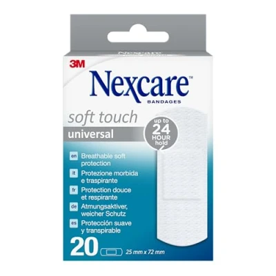 Afbeelding van Nexcare 3m Soft Touch Universal 25mmx72mm Strips20