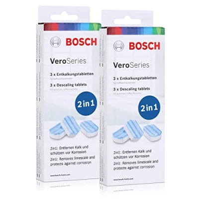 Afbeelding van Bosch VeroSeries TCZ8002 Ontkalkingstabletten 2 in 1 voor volautomatische koffiemachines