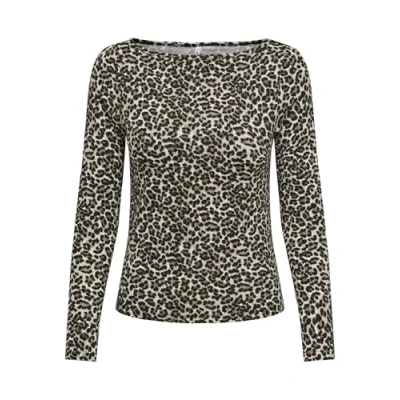 Afbeelding van ONLY Onllive LOVE Longsleeve, Dames, Maat: XS, Ginger root