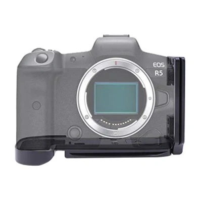 Afbeelding van Verstelbare Verticale Quick Release Plaat Handgreep Houder L Beugel voor Canon EOS R5 R6 R5C Spiegelloze Camera