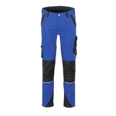 Afbeelding van Planam Heren Cargo Norit herenbroek met tailleband, korenblauw/zwart, 52
