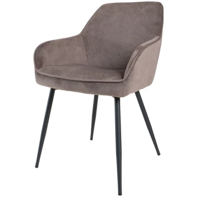 Afbeelding van Home67 Eetkamerstoel Fenna Ramses Taupe