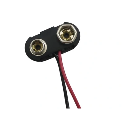 Afbeelding van 50x BATTERIJCLIP VOOR 1 x 9V CEL (T TYPE)