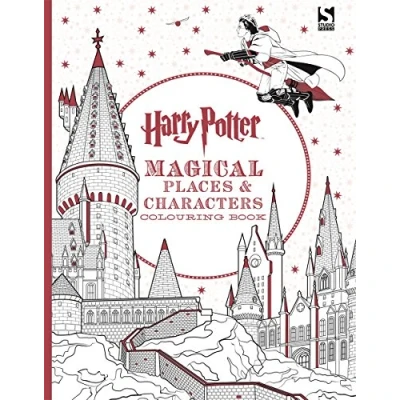 Afbeelding van Harry Potter Magical Places and Characters Colouring Book