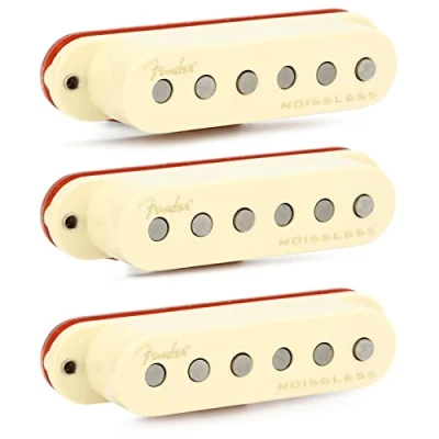 Afbeelding van Fender Ultra Noiseless Hot Stratocaster Pickups White (set van 3)