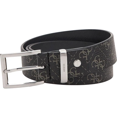 Afbeelding van Guess Vezzola Riem, Heren, Maat: Small, Dark black