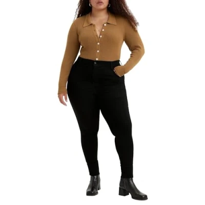 Afbeelding van Levi&#039;s dames Jeans Plus Size 720™ High Rise Super Skinny, Black Celestial, 26 M