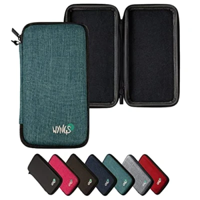 Afbeelding van WYNGS Beschermhoes voor Casio FX 82DE CW/Casio X wetenschappelijke ClassWiz rekenmachine, turquoise