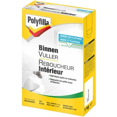 Afbeelding van Polyfilla Binnenvulmiddel 1kg