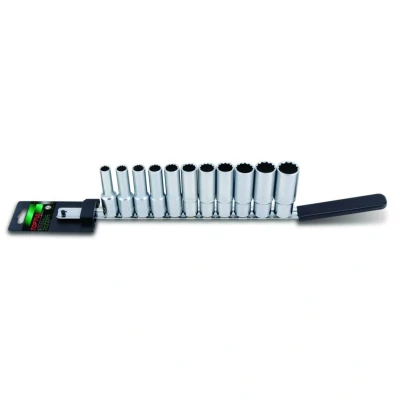 Afbeelding van Dopsleutelset TOPTUL 1/2 12 kant(10 17,19,21,22 mm) lang