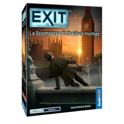 Afbeelding van Giochi Uniti Exit De verdwijning van Sherlock Holmes, Escape Room, Italiaanse editie, GU776
