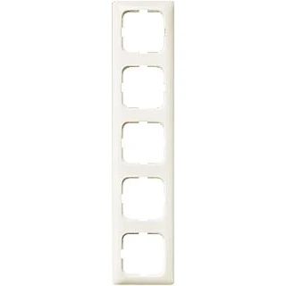 Afbeelding van Busch Jaeger 1725 0 1493 afdekraam 5 voudig SI Linear creme