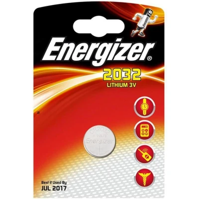 Afbeelding van Energizer Encr2032 Lithium Knoopcel Cr2032 Fsb1 1 blister