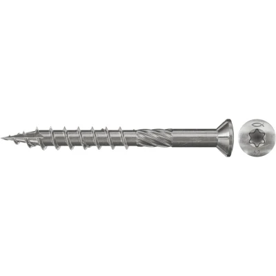 Afbeelding van Fischer Vlonderschroef 5.0x60mm RVS A2 TX20 (150 Stuks)