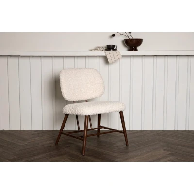 Afbeelding van Svea Miso fauteuil Teddy wit