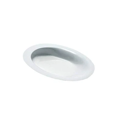 Afbeelding van Ovalen bord met 1 hoge rand : klein 23 cm