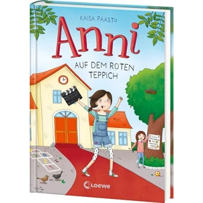 Afbeelding van Anni auf dem roten Teppich (Band 2): und ihr Hausschwein Ringel erwarten dich zu ihrer Filmpremiere lustiges Kinderbuch ab 8 Jahren