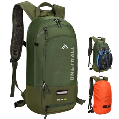 Afbeelding van LOCAL LION ONETOALL Fietsrugzak, 10 l, mountainbike tas, heren, dames, skirugzak, hardlopen, fietsen, voor wandelen, sport, reizen, kamperen, ultralicht, ademend, uniseks