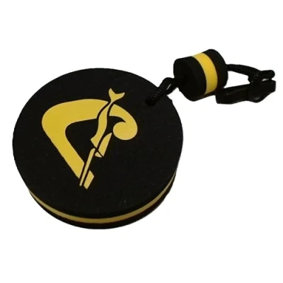 Afbeelding van Cressi Floating Keychain, zwevende sleutelhanger, uniseks, volwassenen, zwart/geel, eenheidsmaat