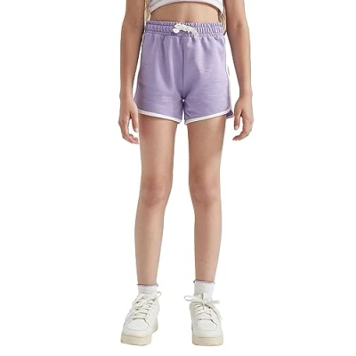 Afbeelding van DeFacto t shirt voor meisjes, modieus en trendy stijlvolle shirts, kleding lila (lilac), 6 7 Jaren