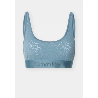 Afbeelding van Calvin Klein Vrouwen ongevoerde bralette 000QF7340E bralette, Blauw (Blue Performance), XS, (Blauwe Prestatie), XS