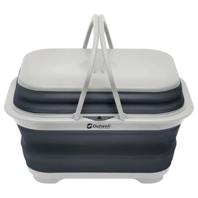 Afbeelding van Outwell Collaps Opvouwbare Afwasteil Met Handvat En Deksel Navy Night Blauw Afwasteilen