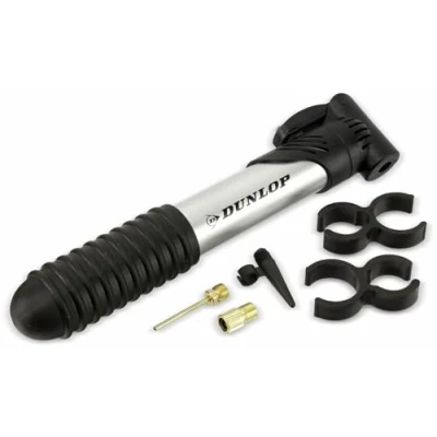 Afbeelding van Dunlop Mini Fietspomp/Handpomp 20 46 cm. Grijs Max. 6 Bar