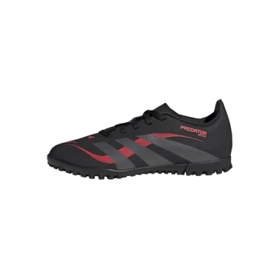 Afbeelding van adidas Performance Predator CLUB TF Unisex Voetbalschoenen voor kunstgras kinderen, Maat: 33, Core black/grey four/lucid red Kunststof