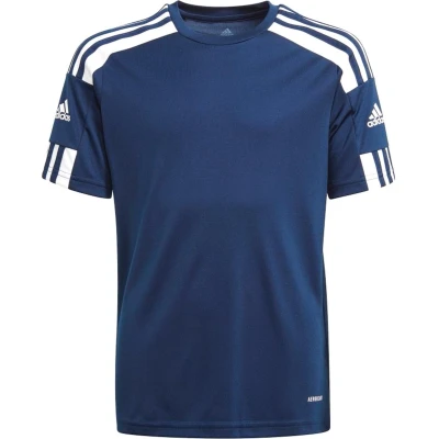 Afbeelding van adidas Performance Squad Unisex Tshirt print voor kinderen, Maat: 140, Team navy blue/white