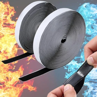 Afbeelding van SOSINYA Zelfklevend plakband 10 x 20 mm. extra sterk Dubbelzijdig haak en ringband. voor stoffen, lus, vilt, sterke stof. Zelfklevend, hechtend. rol